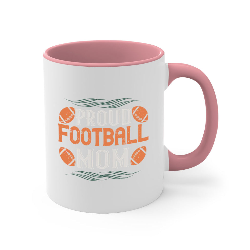 Proud football mom 562#- football-Mug / Coffee Cup