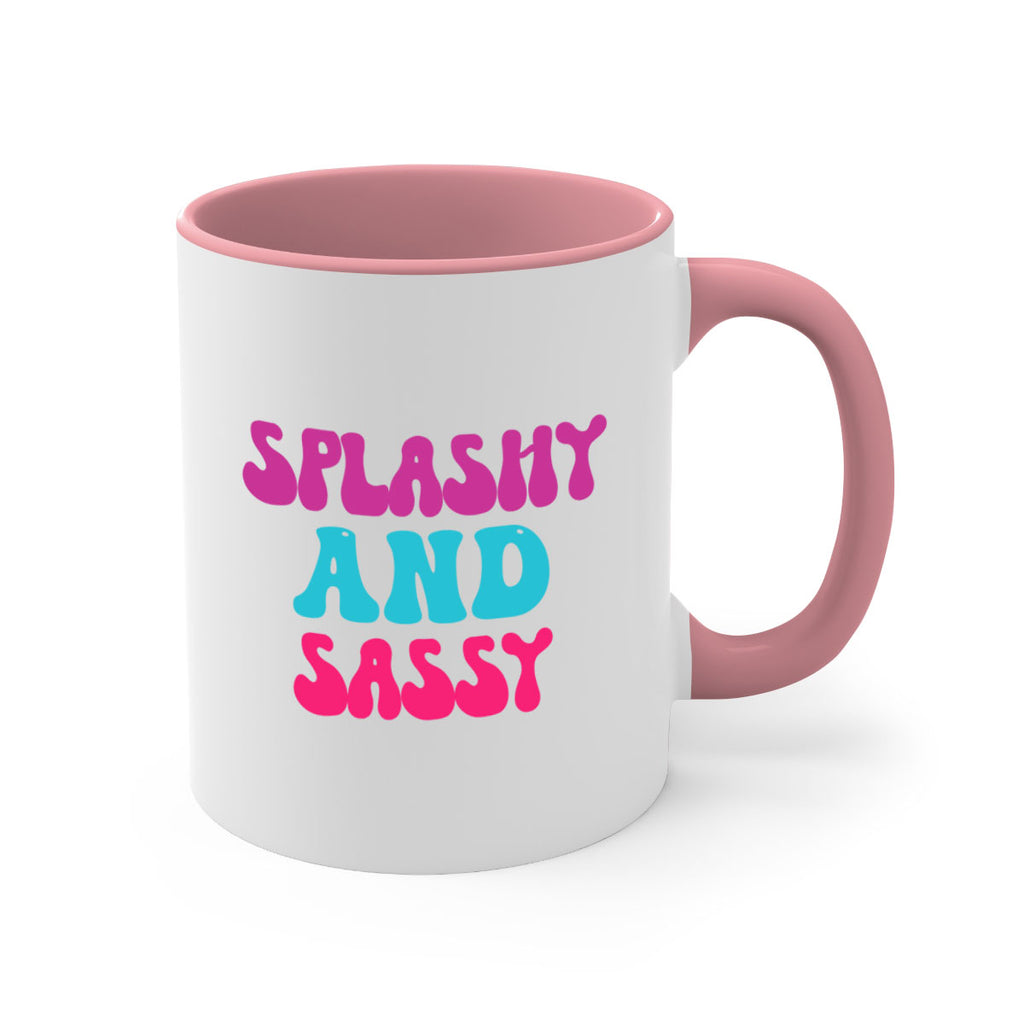 Splashy And Sassy 622#- mermaid-Mug / Coffee Cup