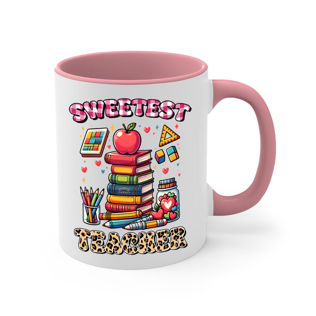 Sweetest Teacher Sublimation 15#- teacher-Mug / Coffee Cup