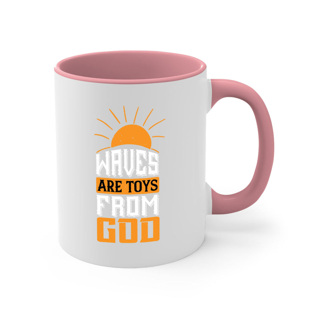 Waves are toys from God 113#- surfing-Mug / Coffee Cup