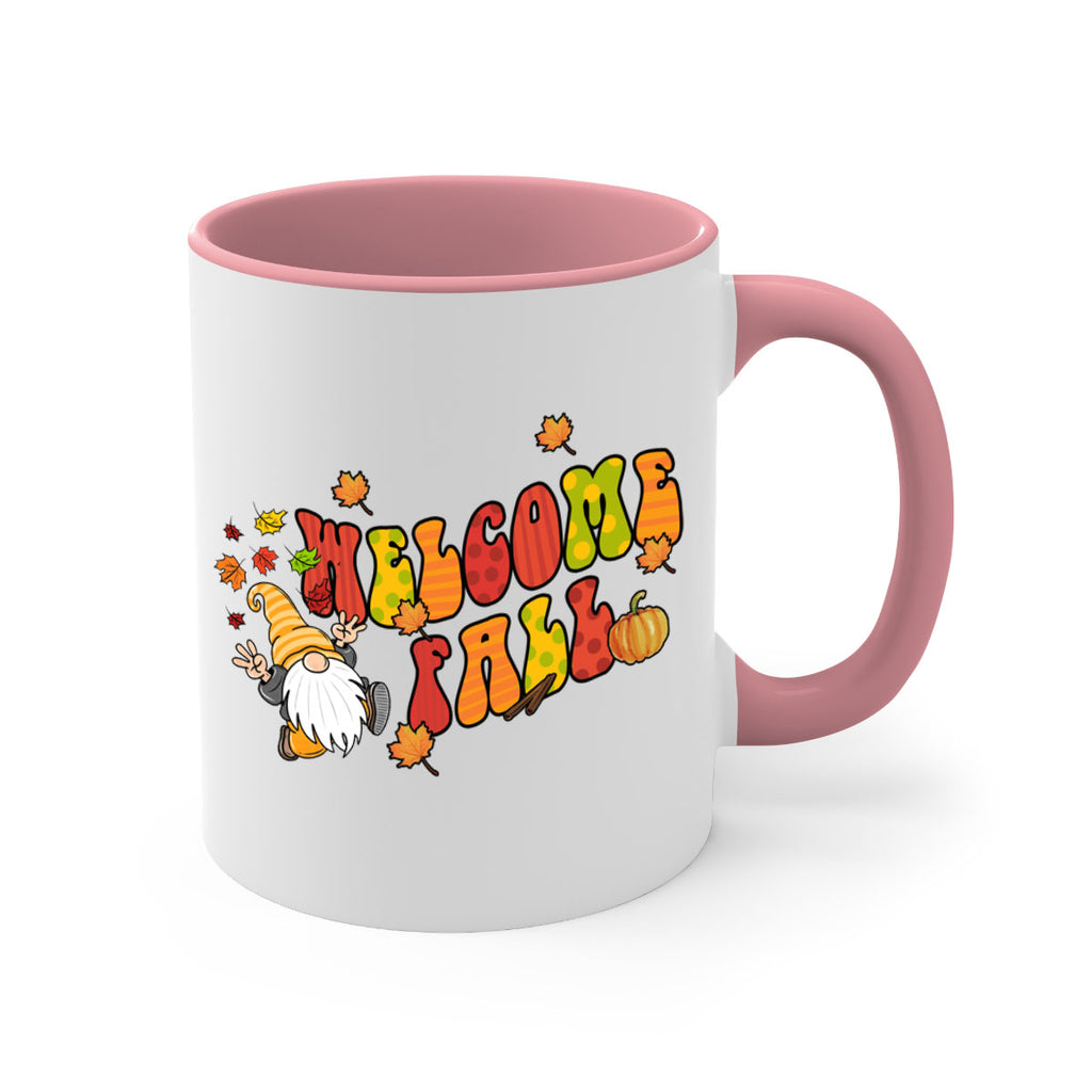 WelcomeFallGnome 637#- fall-Mug / Coffee Cup