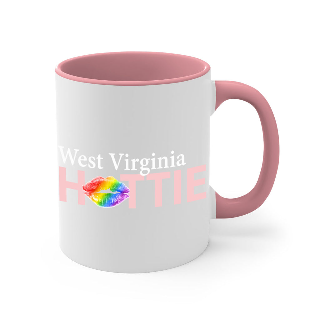 West Virginia Hottie with rainbow lips 99#- Hottie Collection-Mug / Coffee Cup