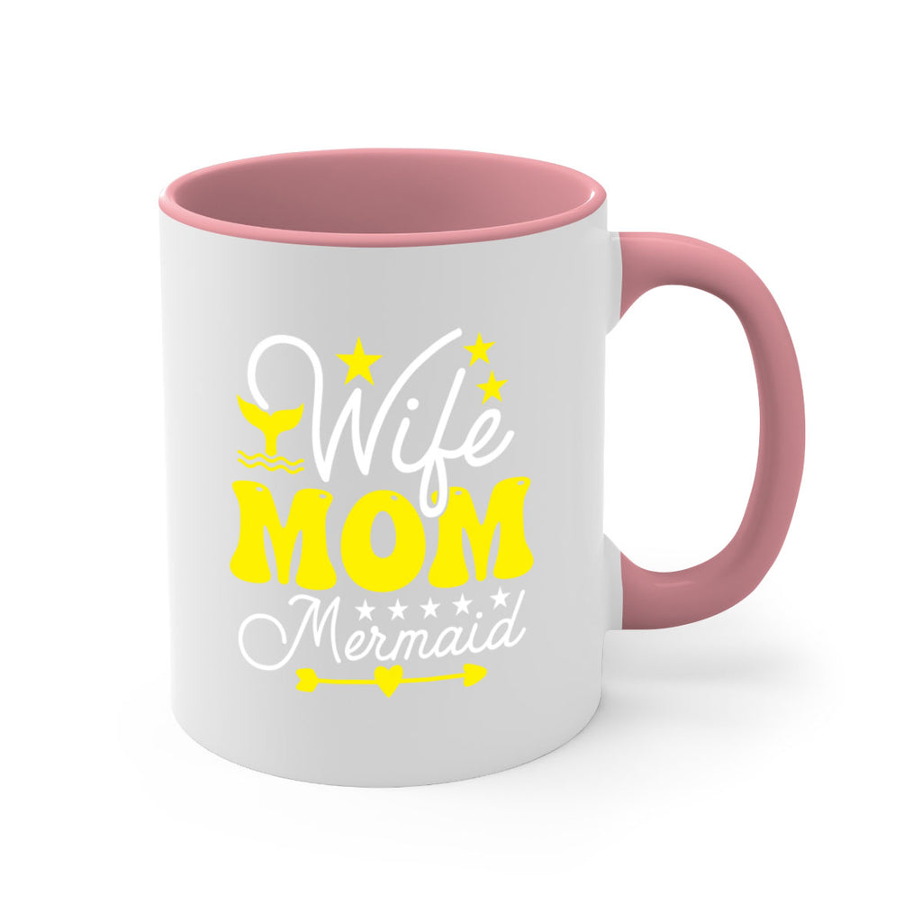 Wife Mom Mermaid 669#- mermaid-Mug / Coffee Cup