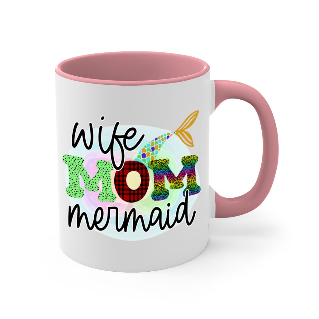 Wife Mom Mermaid 674#- mermaid-Mug / Coffee Cup