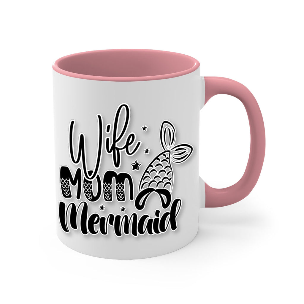 Wife Mom Mermaid 675#- mermaid-Mug / Coffee Cup