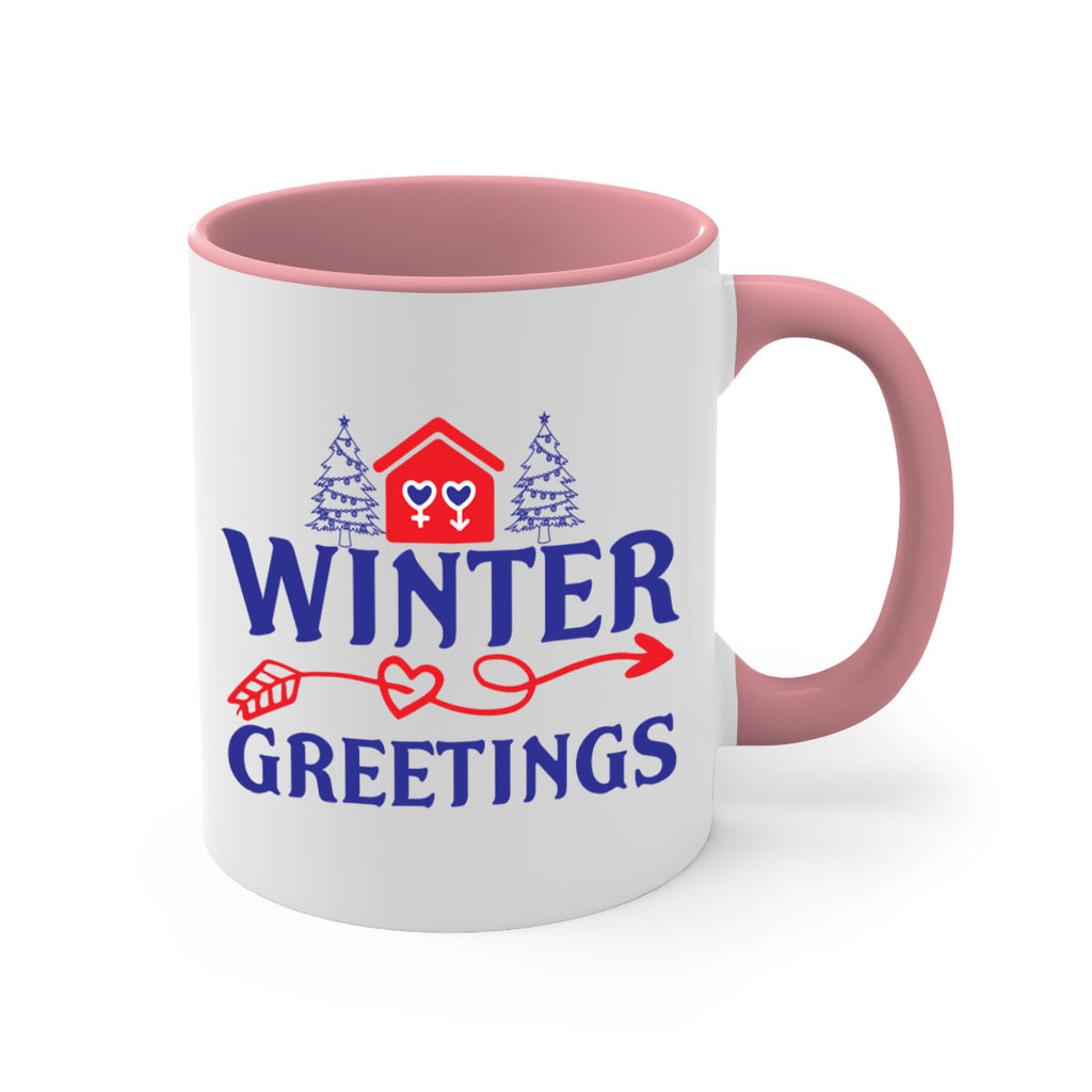 Winter Greetings 551#- winter-Mug / Coffee Cup