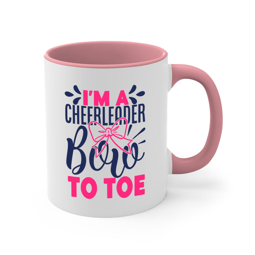 im a cheerleader bow to toe 1742#- cheer-Mug / Coffee Cup