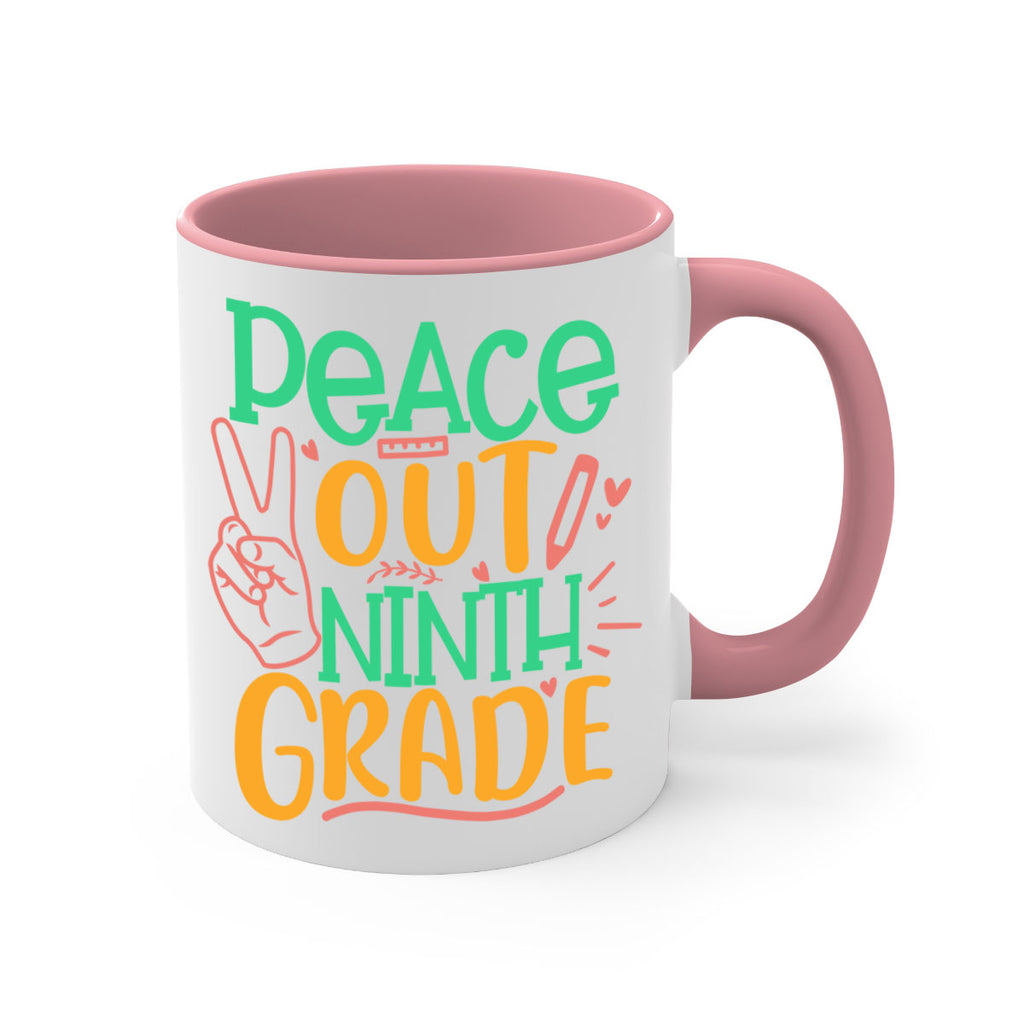 peace out 9th grade 2#- 9th grade-Mug / Coffee Cup