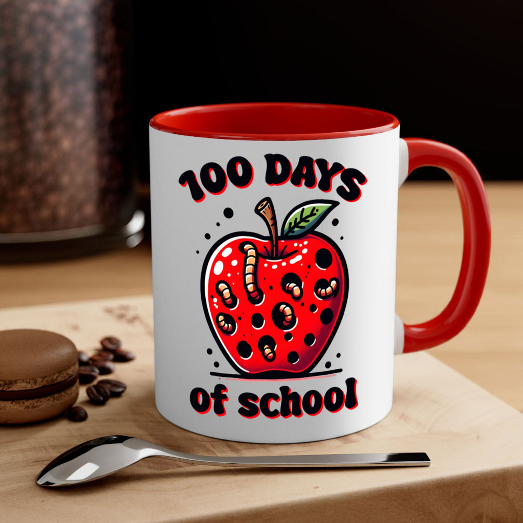 100 Days of School Apple 31#- 100 days-Mug / Coffee Cup