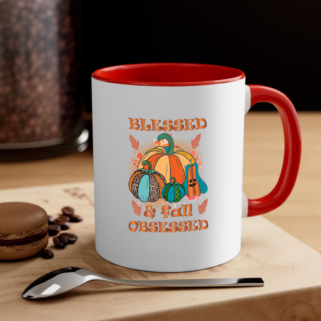 Blessed Fall Obsessed 49#- fall-Mug / Coffee Cup