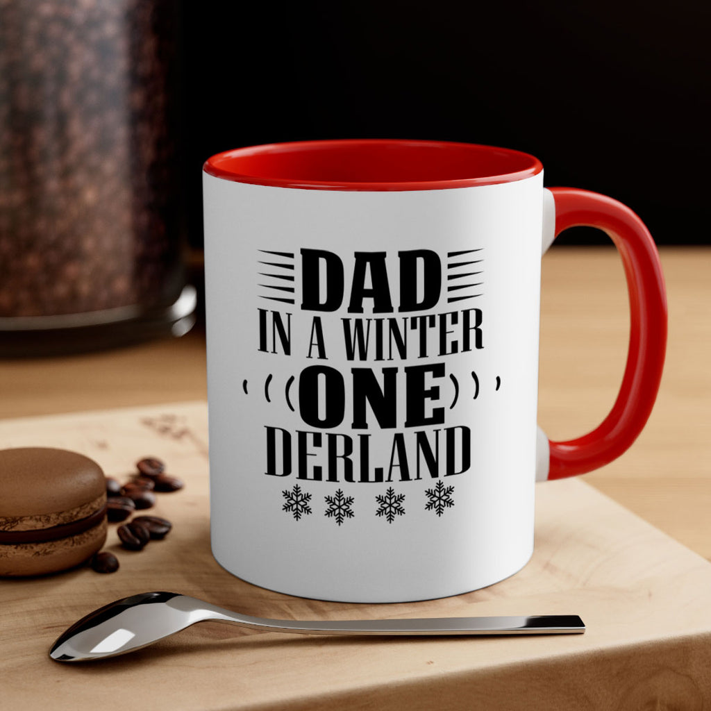 DAD IN A WINTER ONE DERLAND 91#- winter-Mug / Coffee Cup