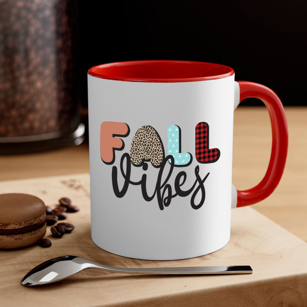 Fall Vibes 137#- fall-Mug / Coffee Cup