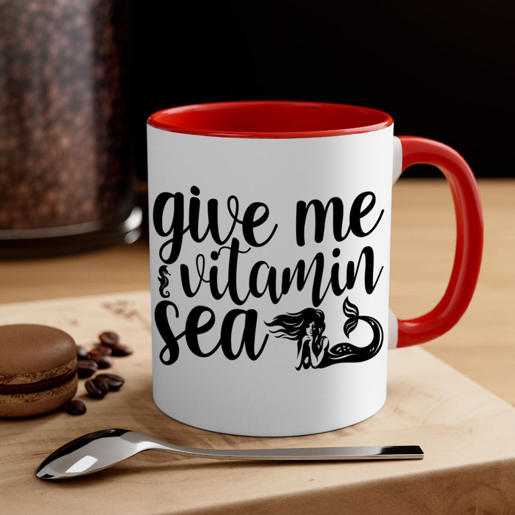 Give me vitamin sea 192#- mermaid-Mug / Coffee Cup
