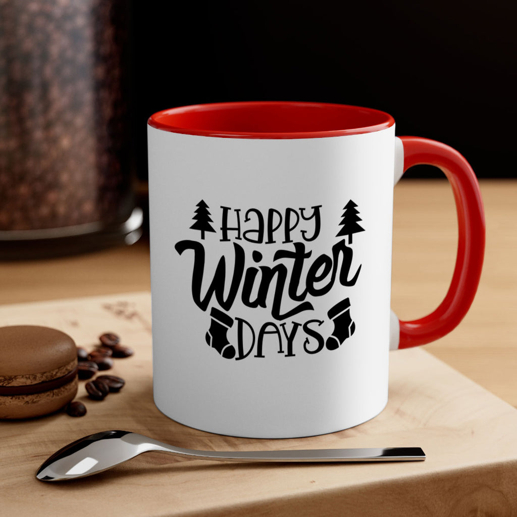 Happy Winter Days 122#- winter-Mug / Coffee Cup