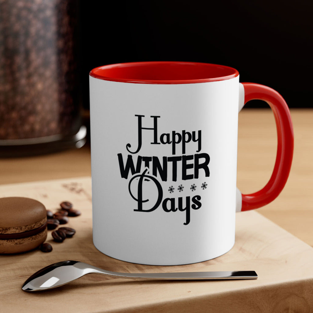 Happy Winter Days 128#- winter-Mug / Coffee Cup