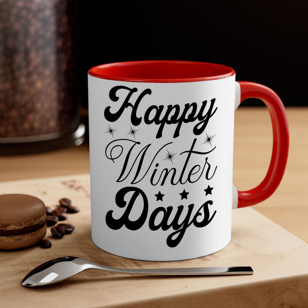Happy Winter Days 138#- winter-Mug / Coffee Cup