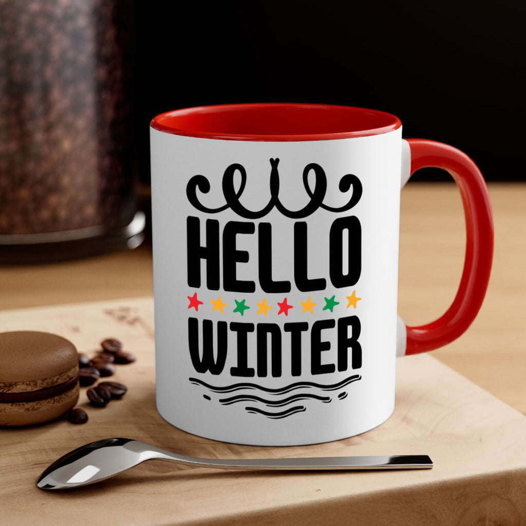 Hello Winter 185#- winter-Mug / Coffee Cup
