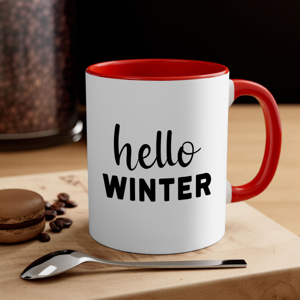Hello Winter 186#- winter-Mug / Coffee Cup