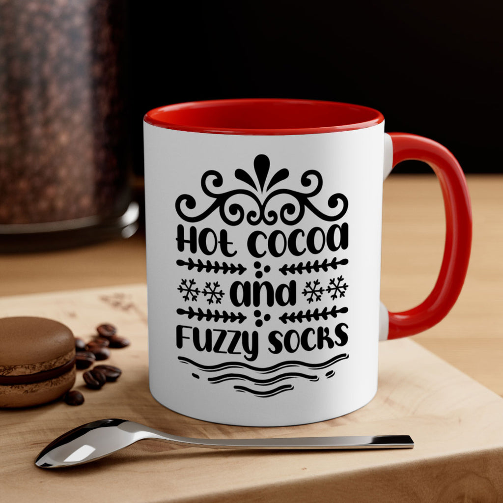 Hot Cocoa and Fuzzy Socks 219#- winter-Mug / Coffee Cup