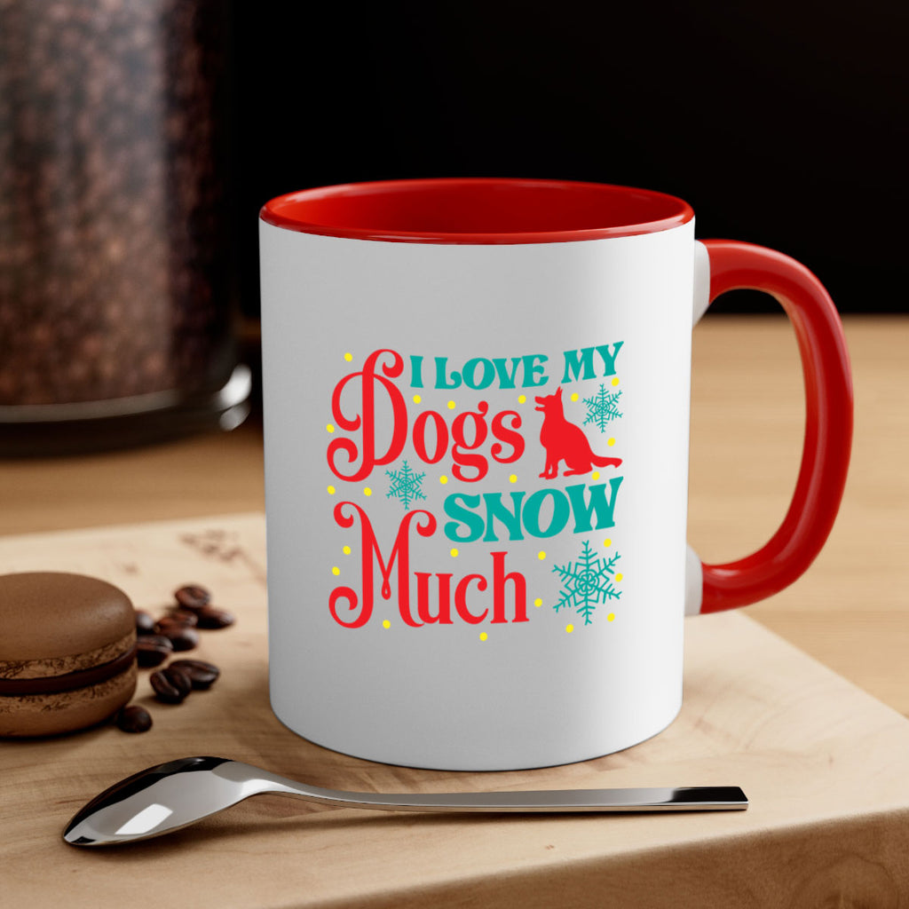 I Love My Dogs Snow 242#- winter-Mug / Coffee Cup