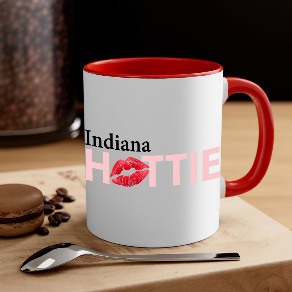 Indiana Hottie With Red Lips 14#- Hottie Collection-Mug / Coffee Cup