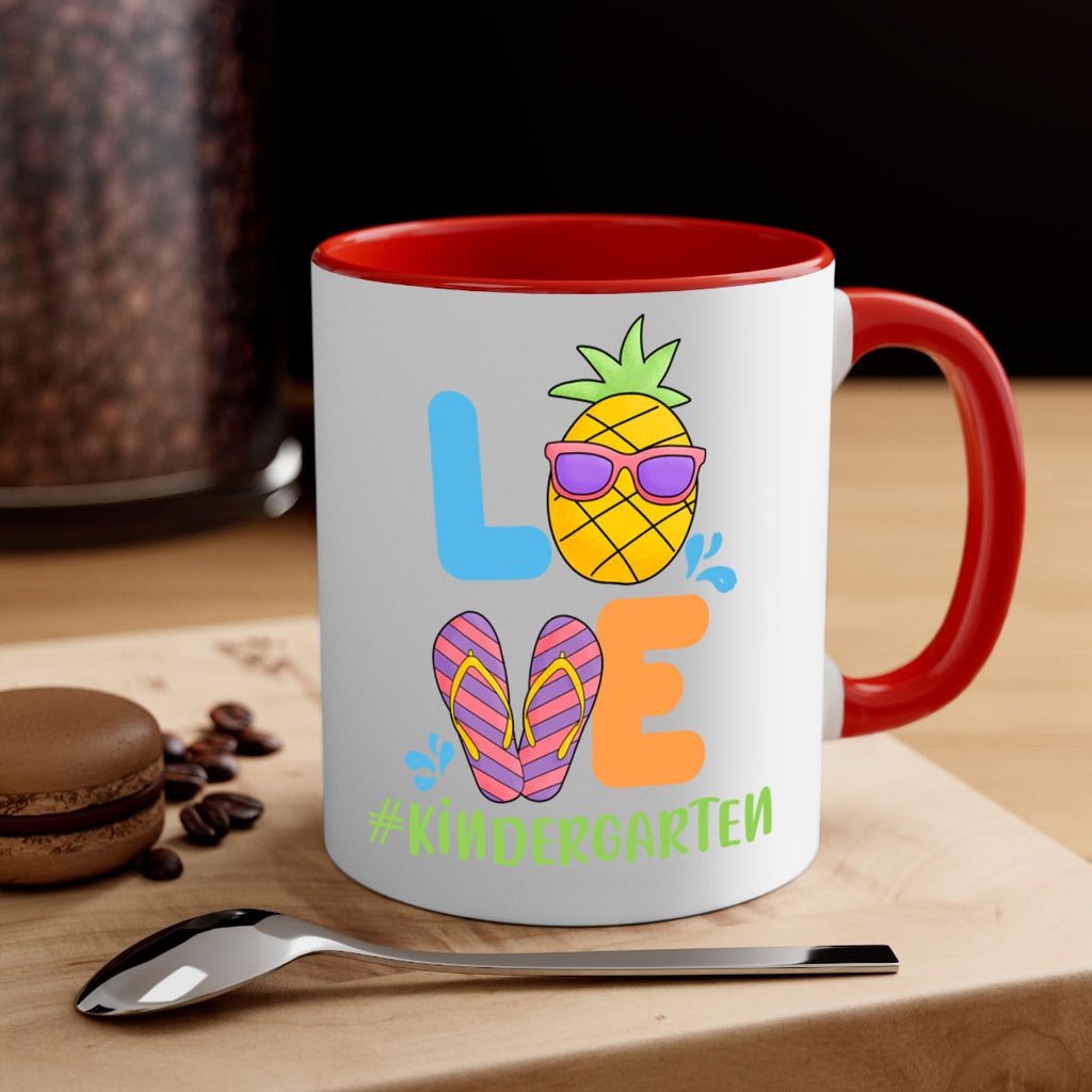 LOVE Kindergarten Summer Pineapple 13#- Kindergarten-Mug / Coffee Cup
