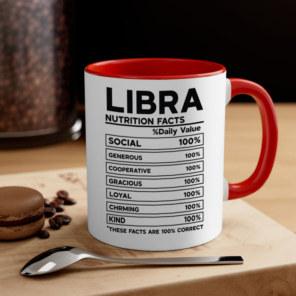 Libra Nutrition Facts 318#- zodiac-Mug / Coffee Cup