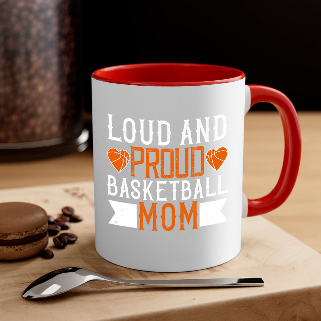 Loud proud basketball mom 1935#- basketball-Mug / Coffee Cup