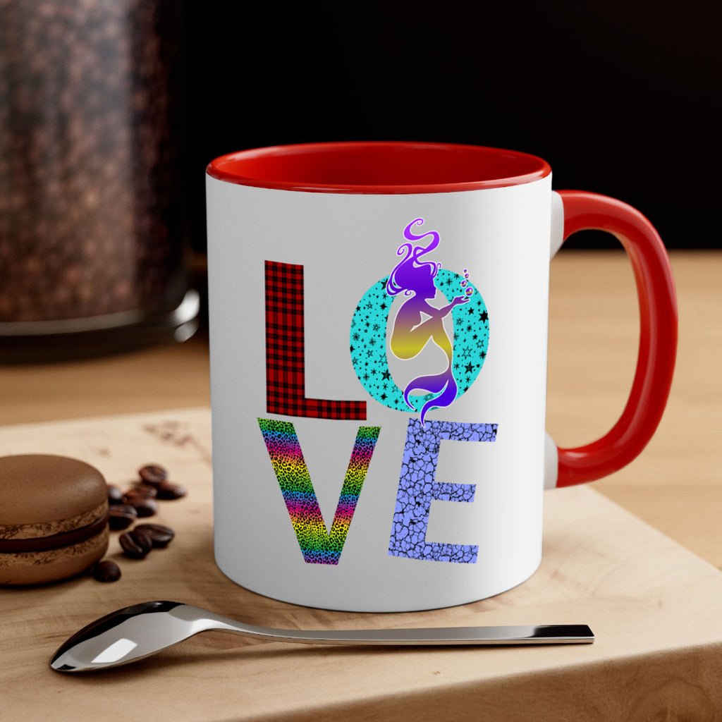 Love 304#- mermaid-Mug / Coffee Cup
