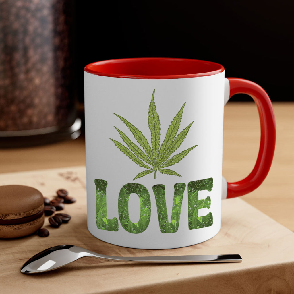 Love Sublimation 192#- marijuana-Mug / Coffee Cup