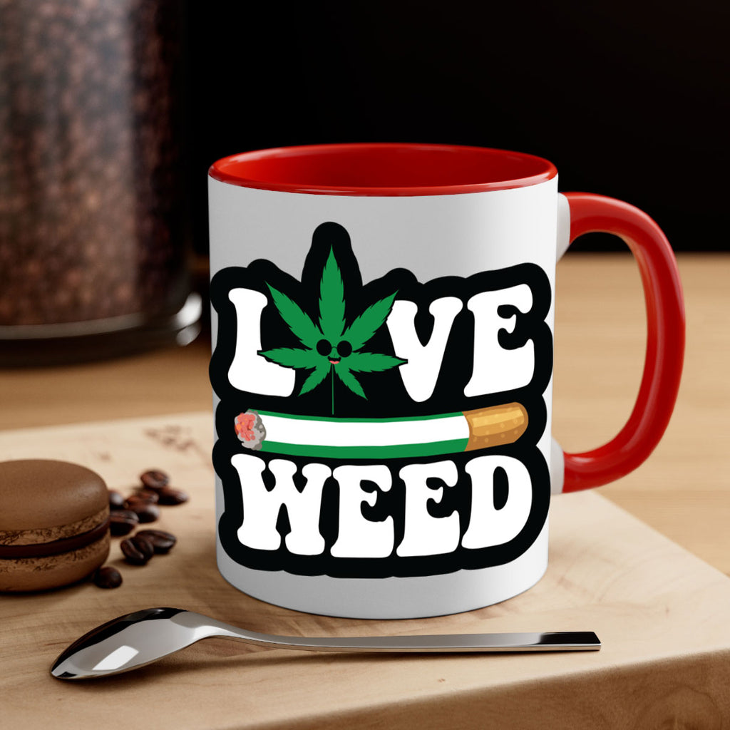 Love weed 194#- marijuana-Mug / Coffee Cup