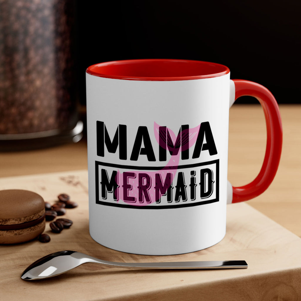 Mama mermaid 317#- mermaid-Mug / Coffee Cup