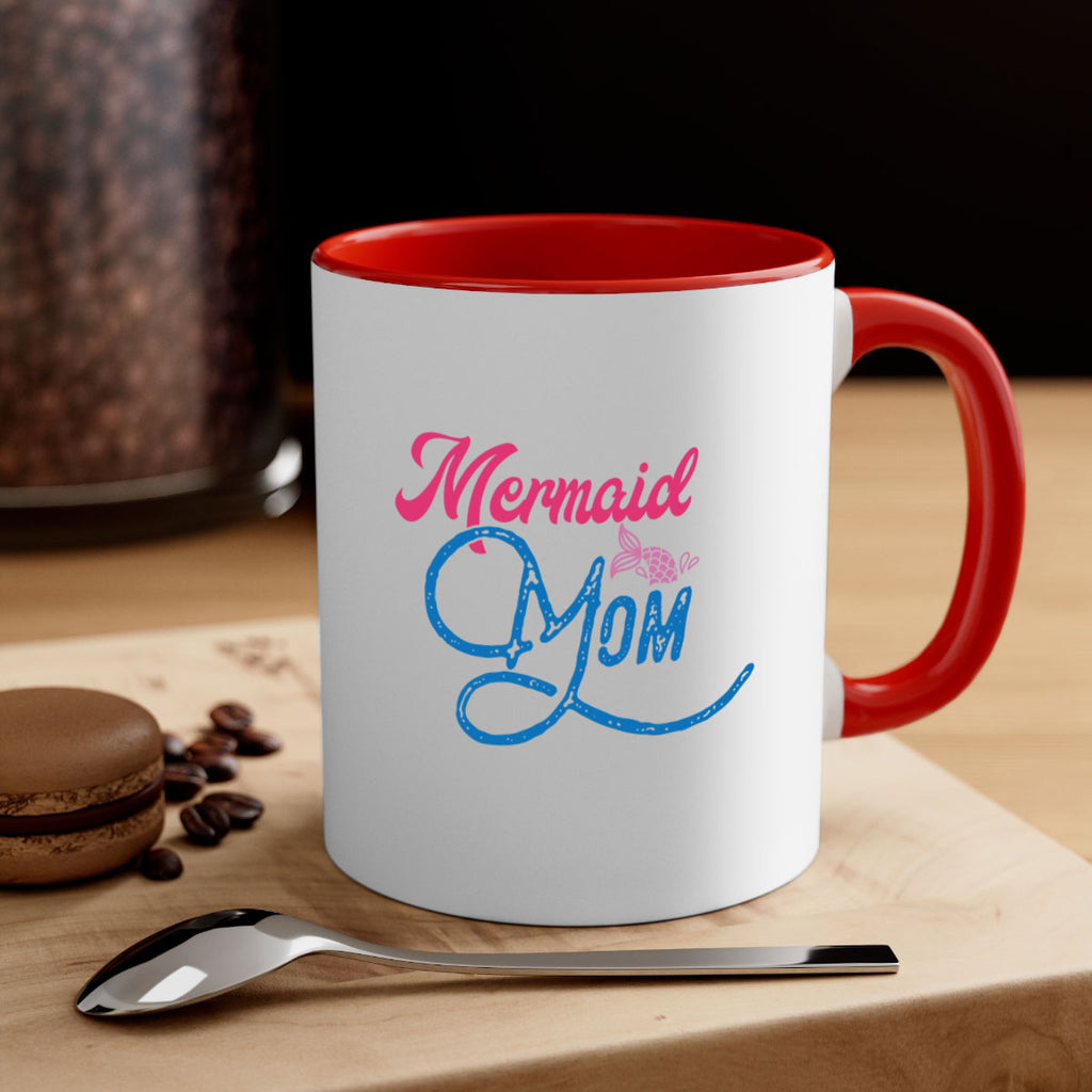 Mermaid Mom 371#- mermaid-Mug / Coffee Cup