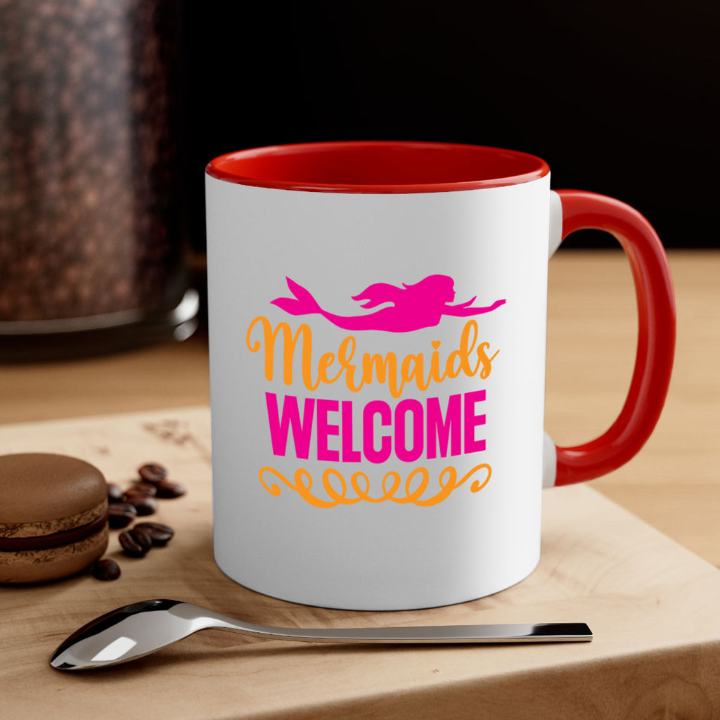 Mermaids Welcome 472#- mermaid-Mug / Coffee Cup
