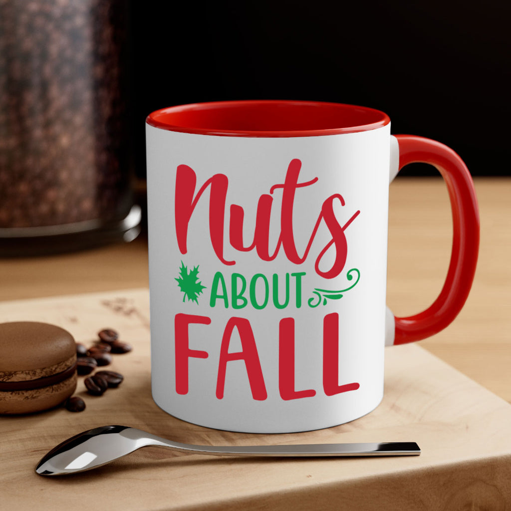 Nuts About Fall 443#- fall-Mug / Coffee Cup