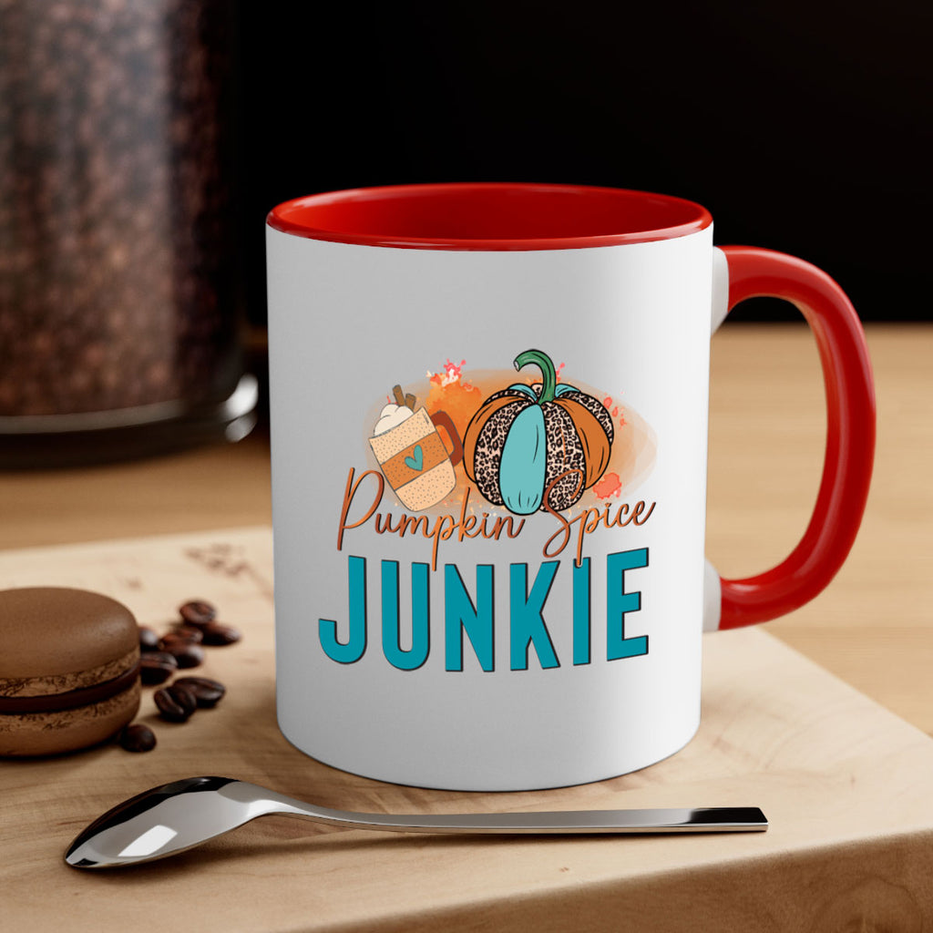 Pumpkin Spice Junkie 550#- fall-Mug / Coffee Cup
