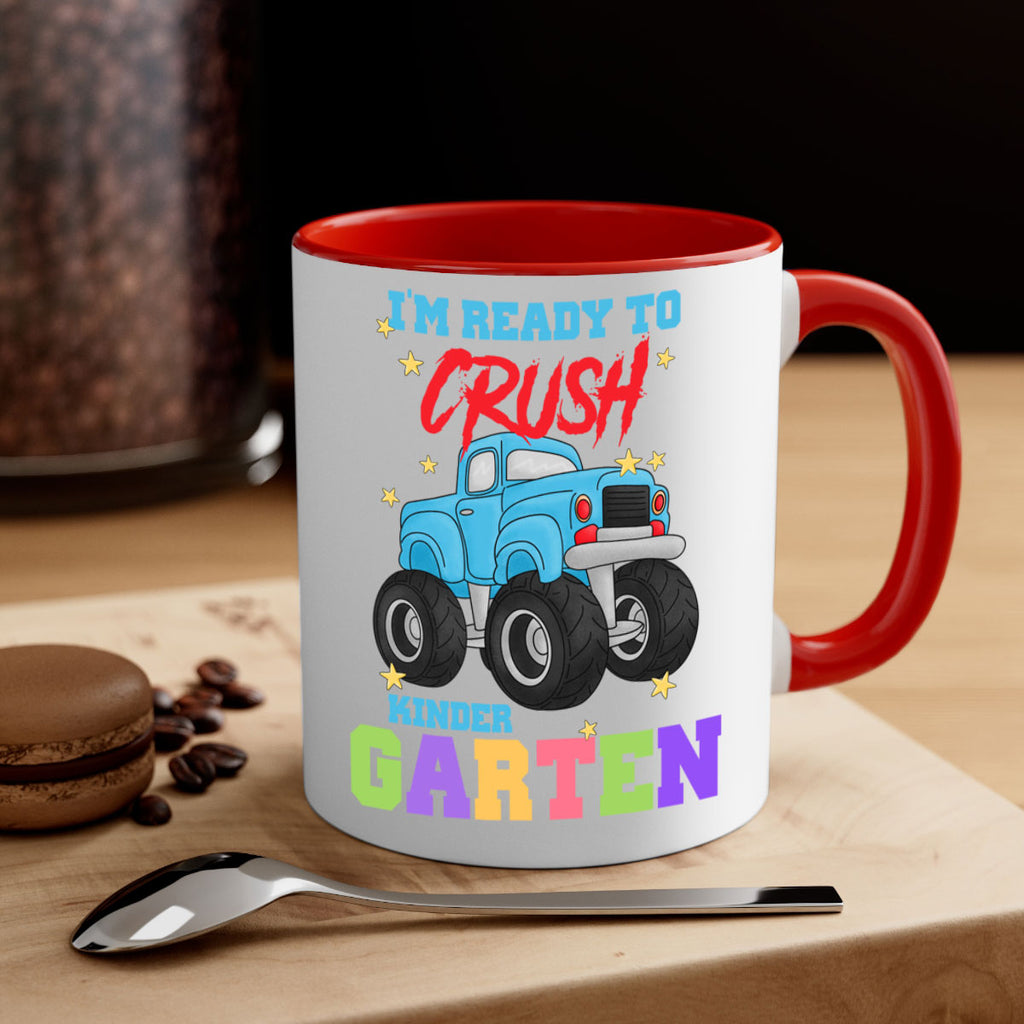 Ready to Crush Kindergarten MonsterTruck 16#- Kindergarten-Mug / Coffee Cup