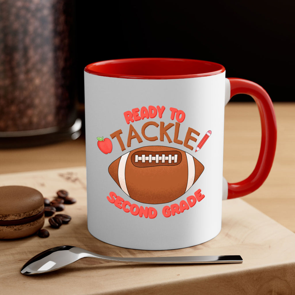 Ready to tackle 2nd Grade 22#- second grade-Mug / Coffee Cup