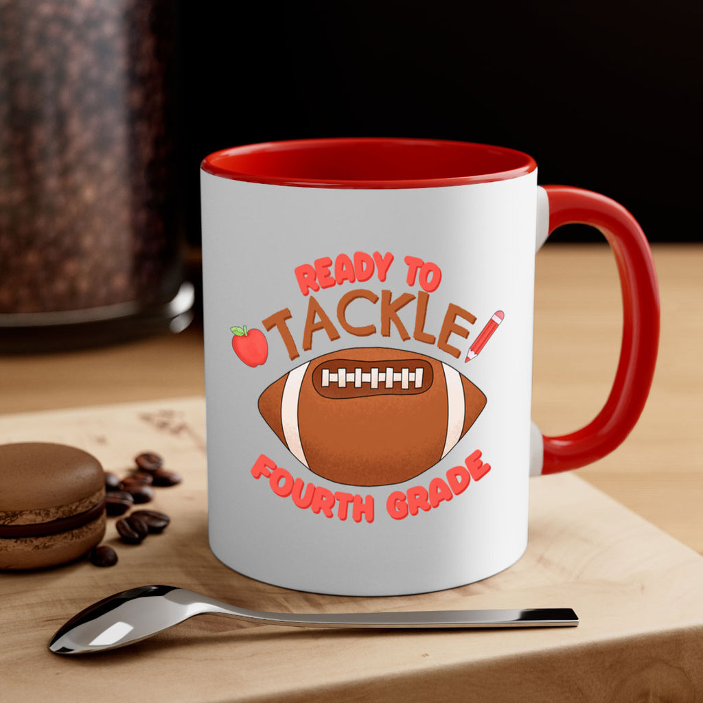 Ready to tackle 4th Grade 23#- 4th grade-Mug / Coffee Cup