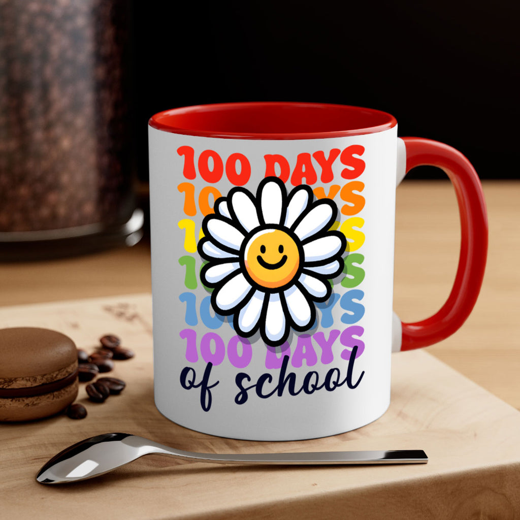 Retro Flower 100 Days Of 56#- 100 days-Mug / Coffee Cup