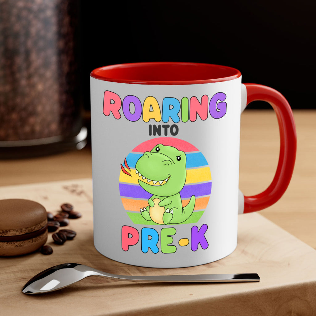 Roaring to PreK Trex 34#- preK-Mug / Coffee Cup