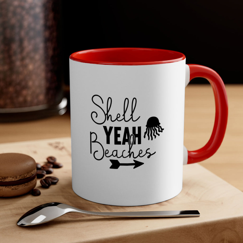 Shell Yeah Beaches 588#- mermaid-Mug / Coffee Cup