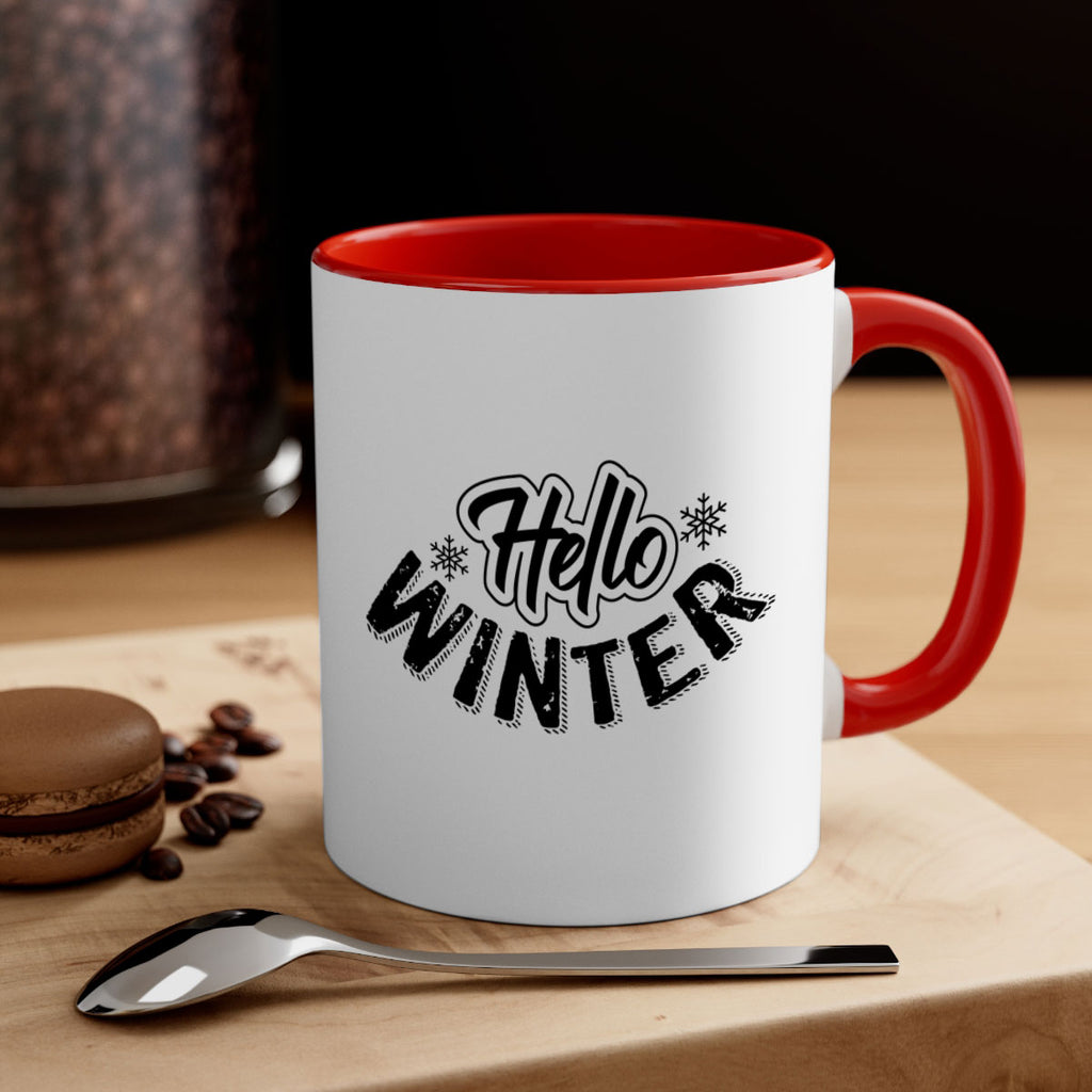 hello winter 169#- winter-Mug / Coffee Cup