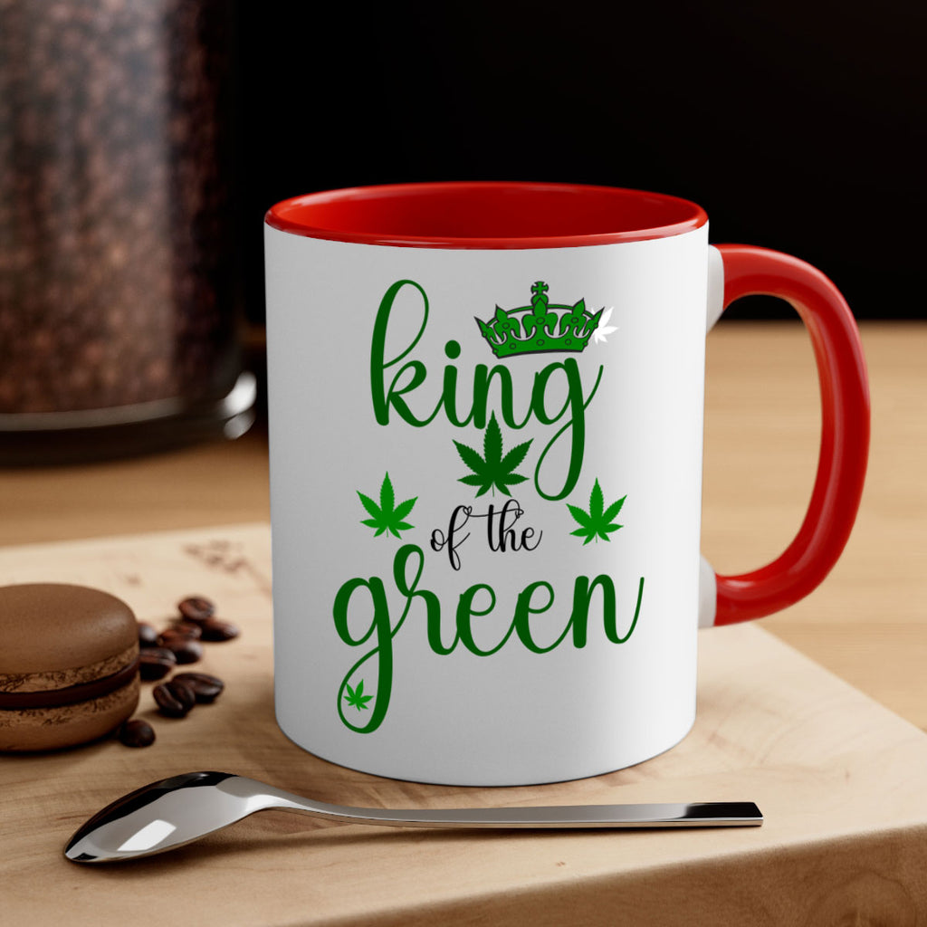 king of the green 177#- marijuana-Mug / Coffee Cup