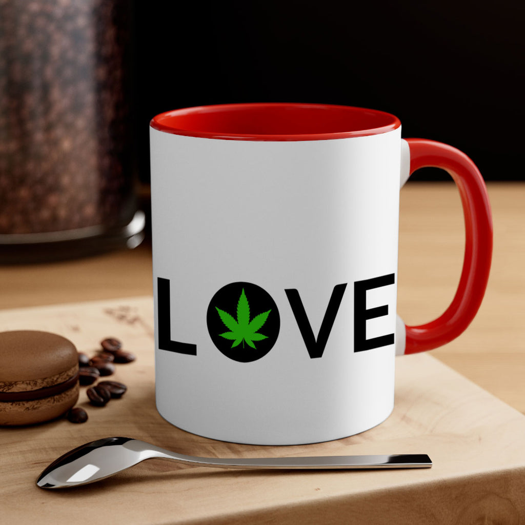 love cannabis 189#- marijuana-Mug / Coffee Cup
