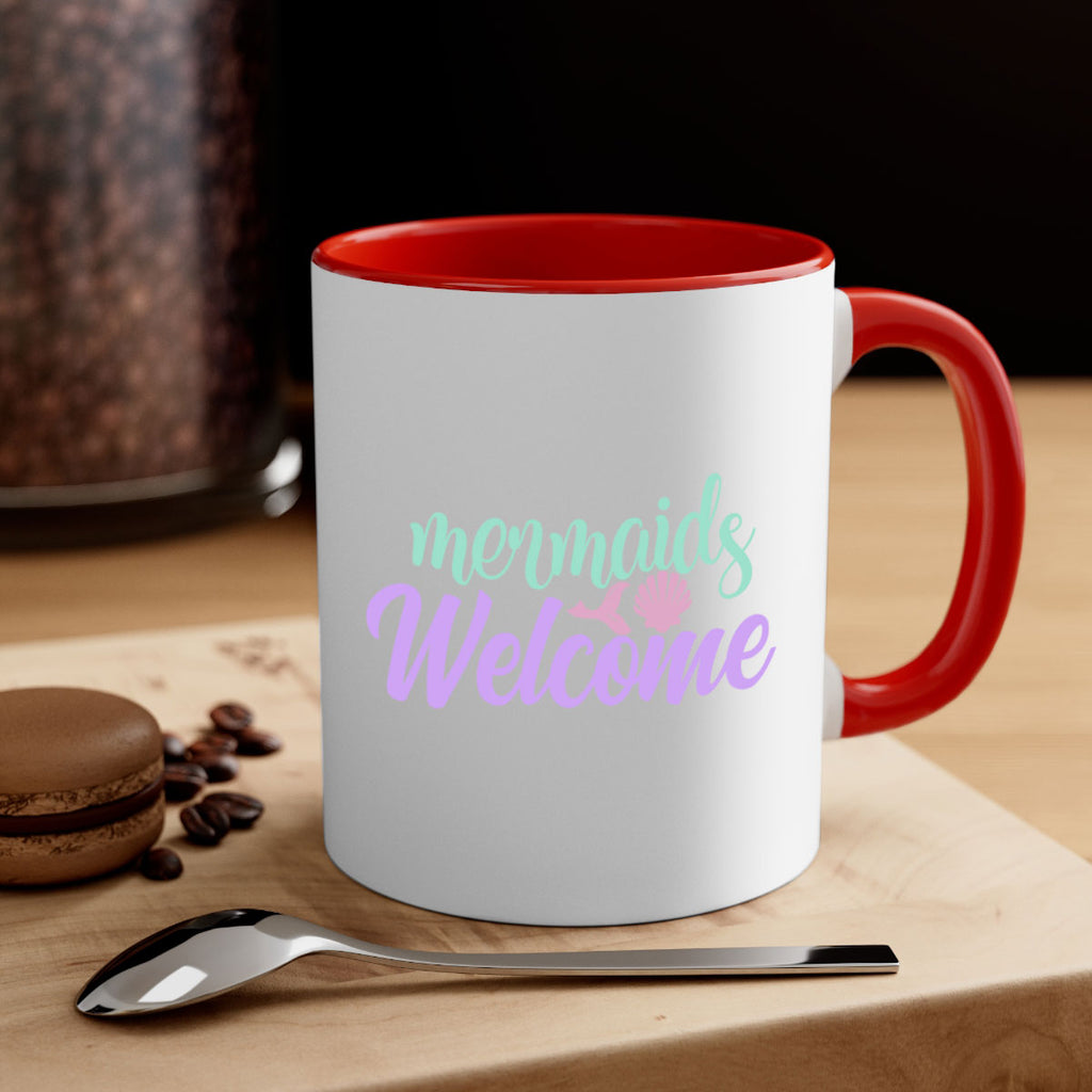 mermaids welcome 6#- mermaid-Mug / Coffee Cup