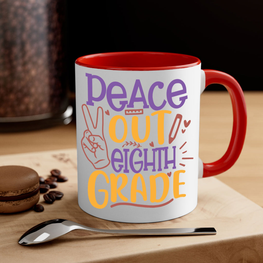 peace out 8th grade 2#-8th grade-Mug / Coffee Cup