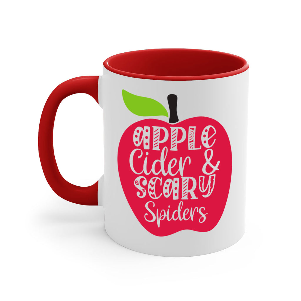Apple Cider Scary Spiders 10#- fall-Mug / Coffee Cup
