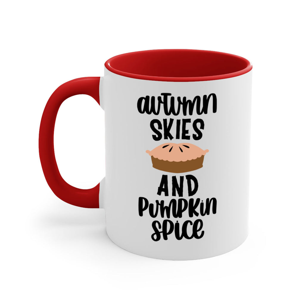 Autumn Skies And Pumpkin Spice 477#- fall-Mug / Coffee Cup
