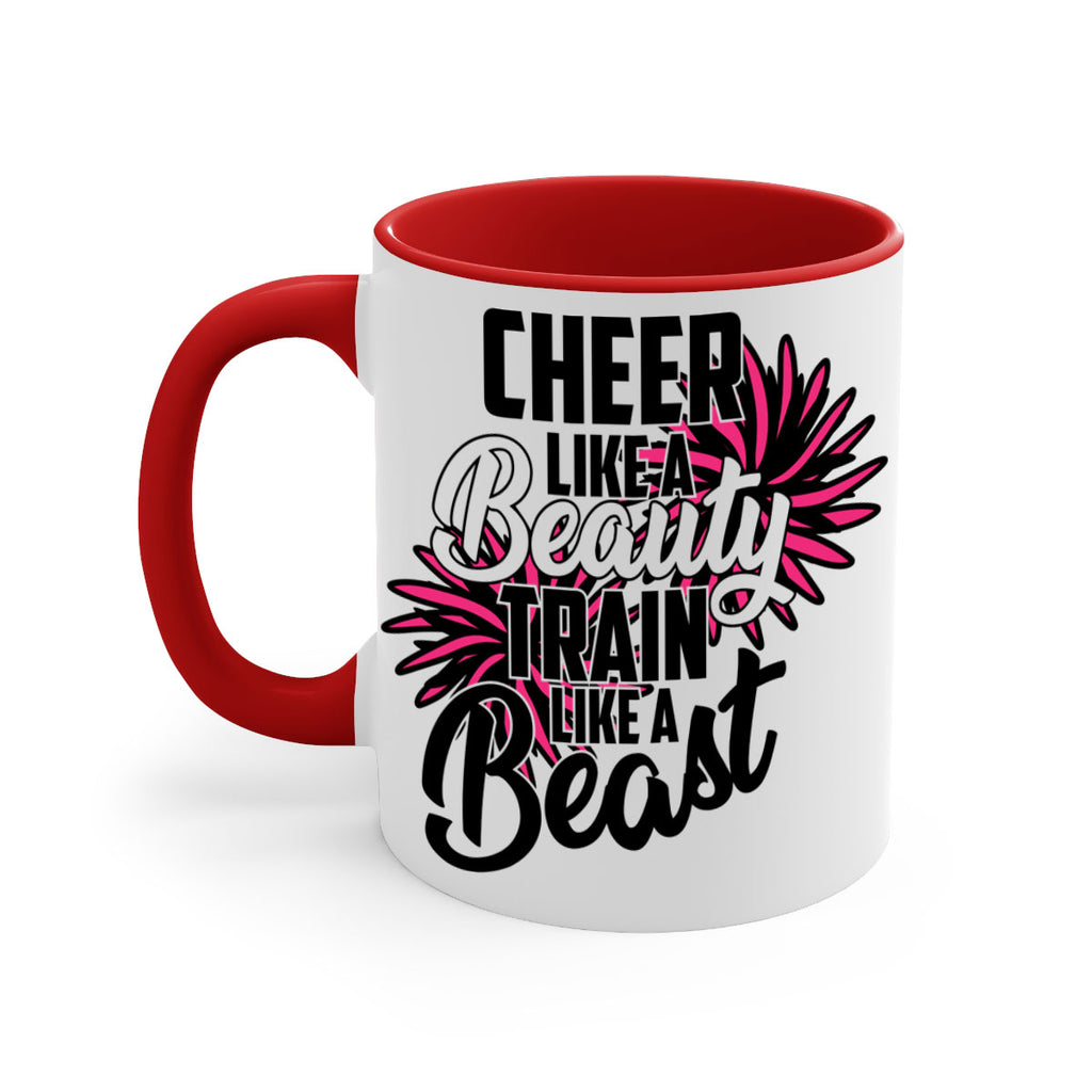 Cheer like a Beauty Train like a Beast 1388#- cheer-Mug / Coffee Cup